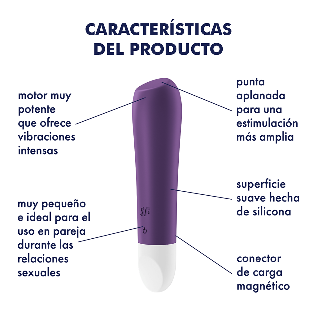 Satisfyer Ultra Power Bullet Vibrador clitorial Satisfyer 1