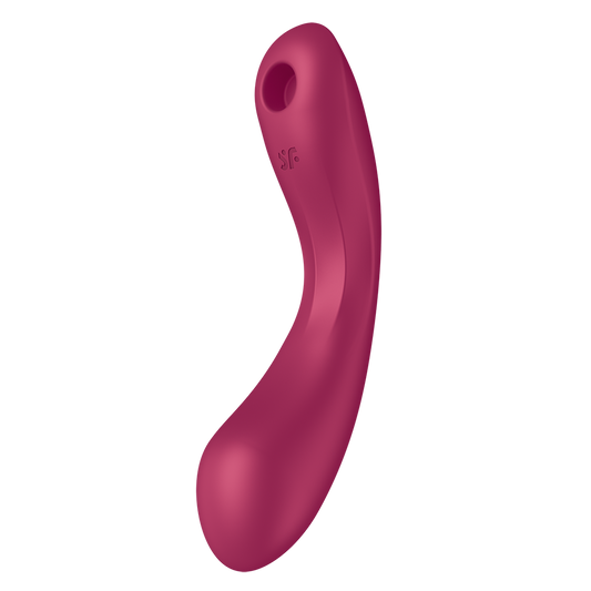 Vibrador vaginal con succión Satisfyer Curvy Trinity 1