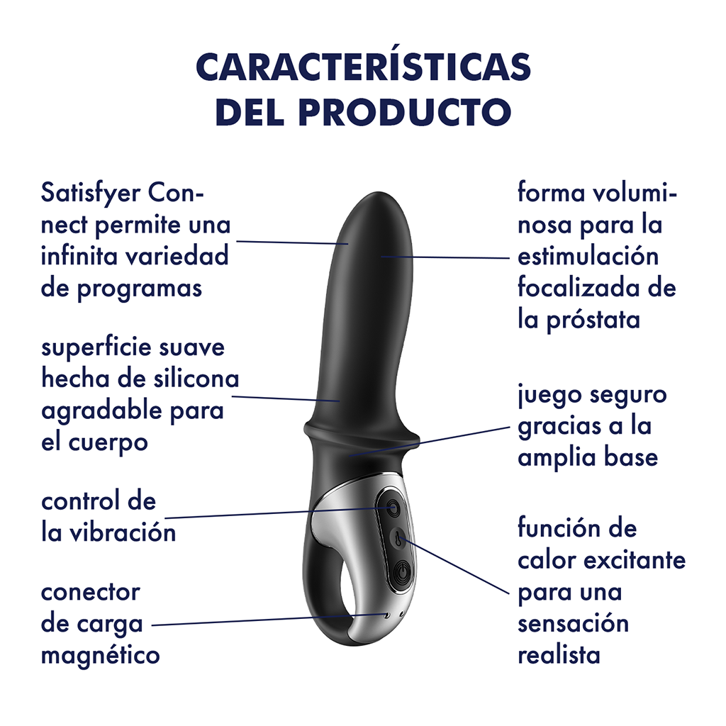 Satisfyer Hot Passion Connect App Vibrador Anal Satisfyer 2