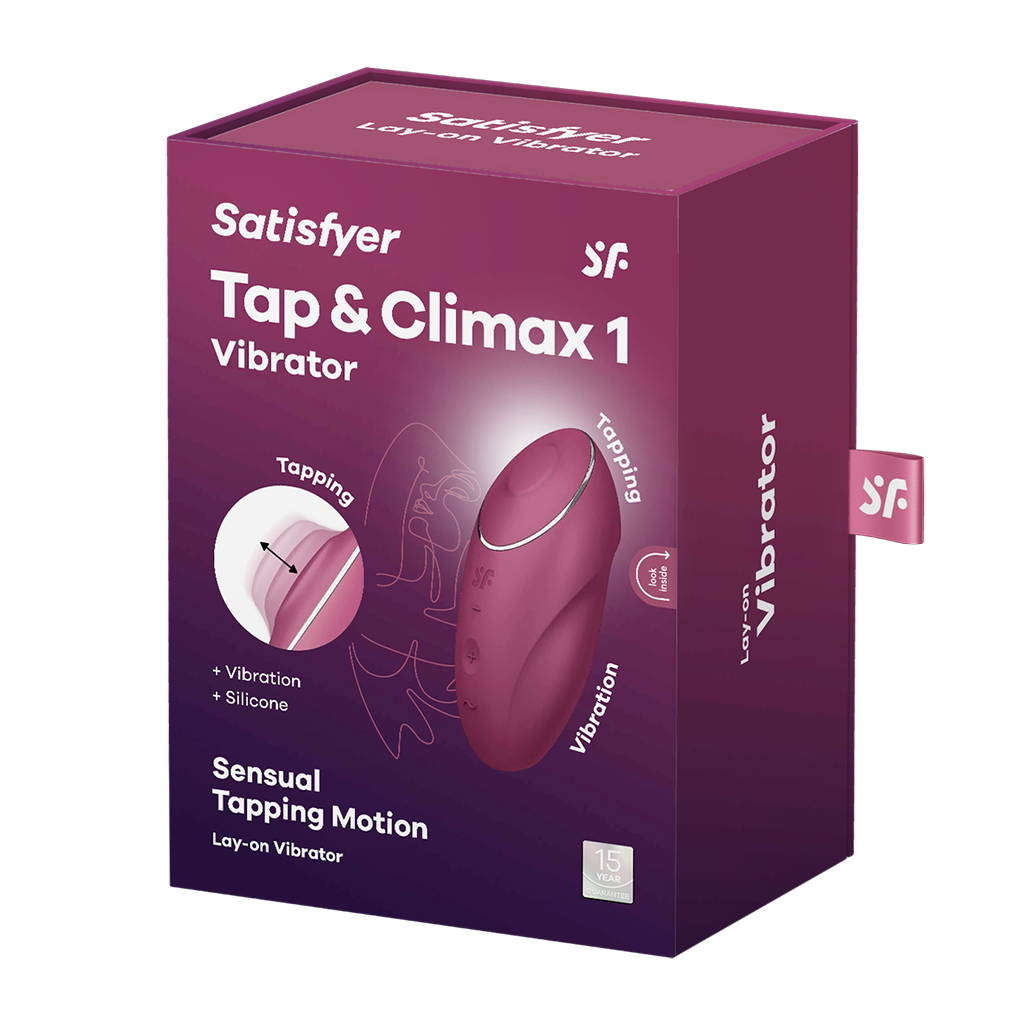 Satisfyer Tap & Climax 1 Vibrador clitorial Satisfyer 5